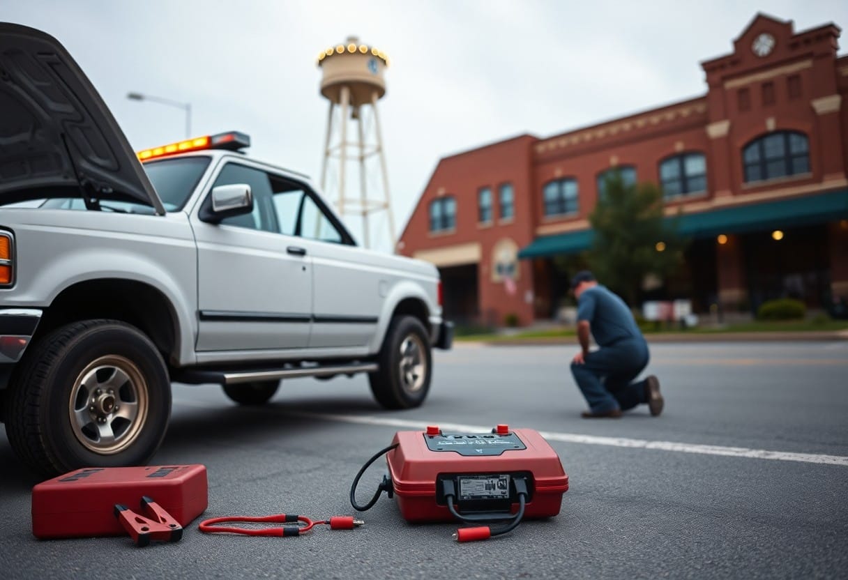 Tow Truck Help For Dead Battery Anna Tx Cvf