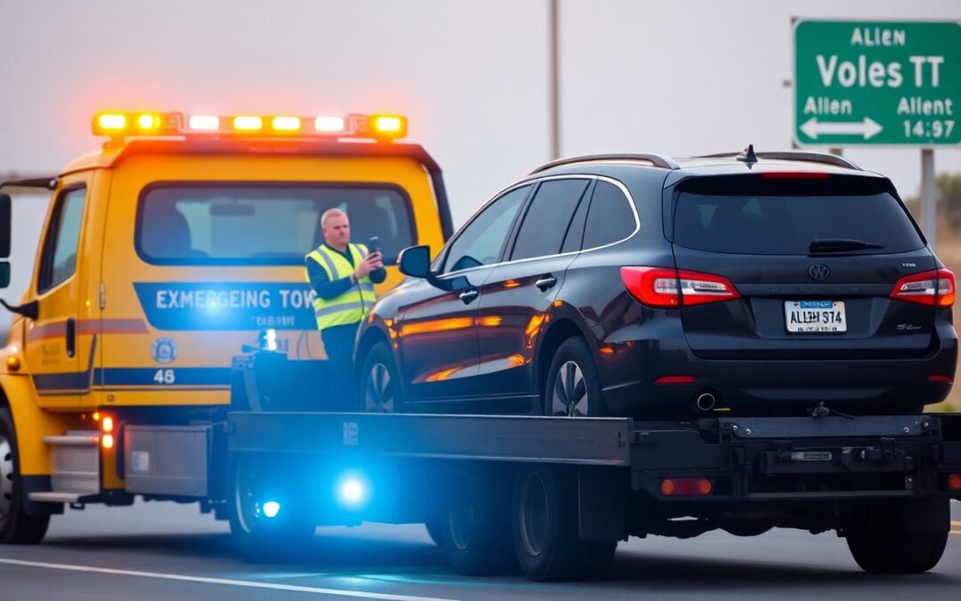 Who do I call for emergency towing in Allen TX