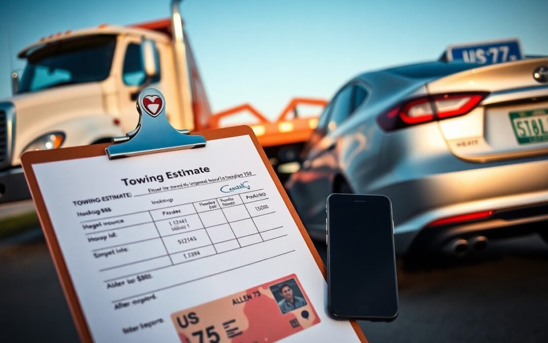 How much does towing cost in Allen TX