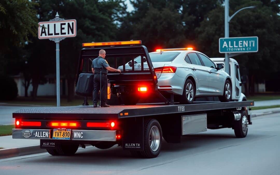What towing services are available near me in Allen TX