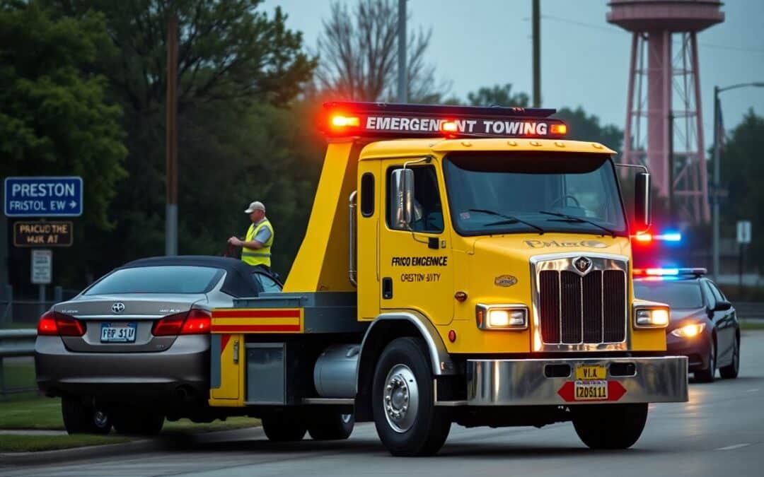 Who provides emergency towing in Frisco TX