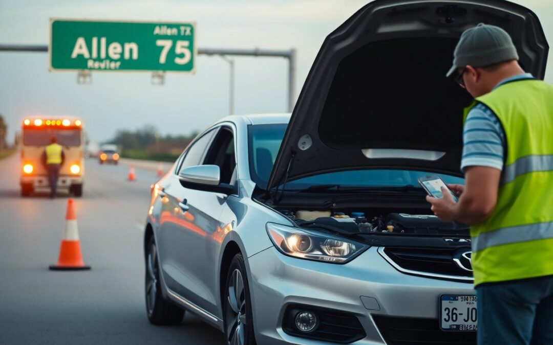 What should I do if my car breaks down in Allen TX