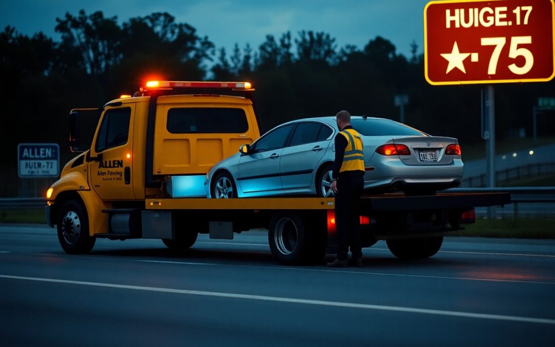 Who do I call for emergency towing in Allen TX