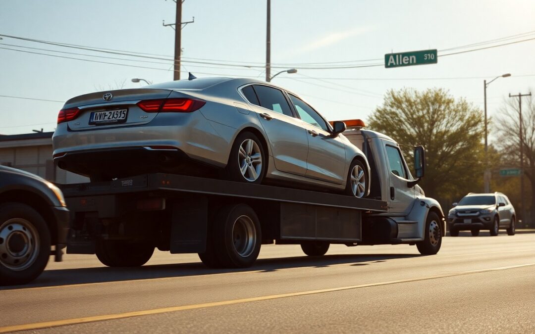 How much does towing cost in Allen TX