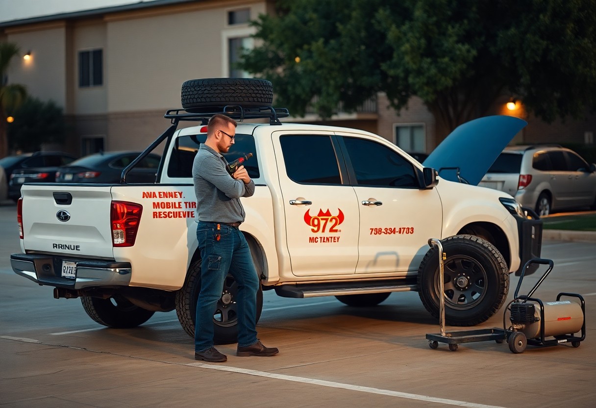 Flat Tire Services In Mckinney Tx Pnt