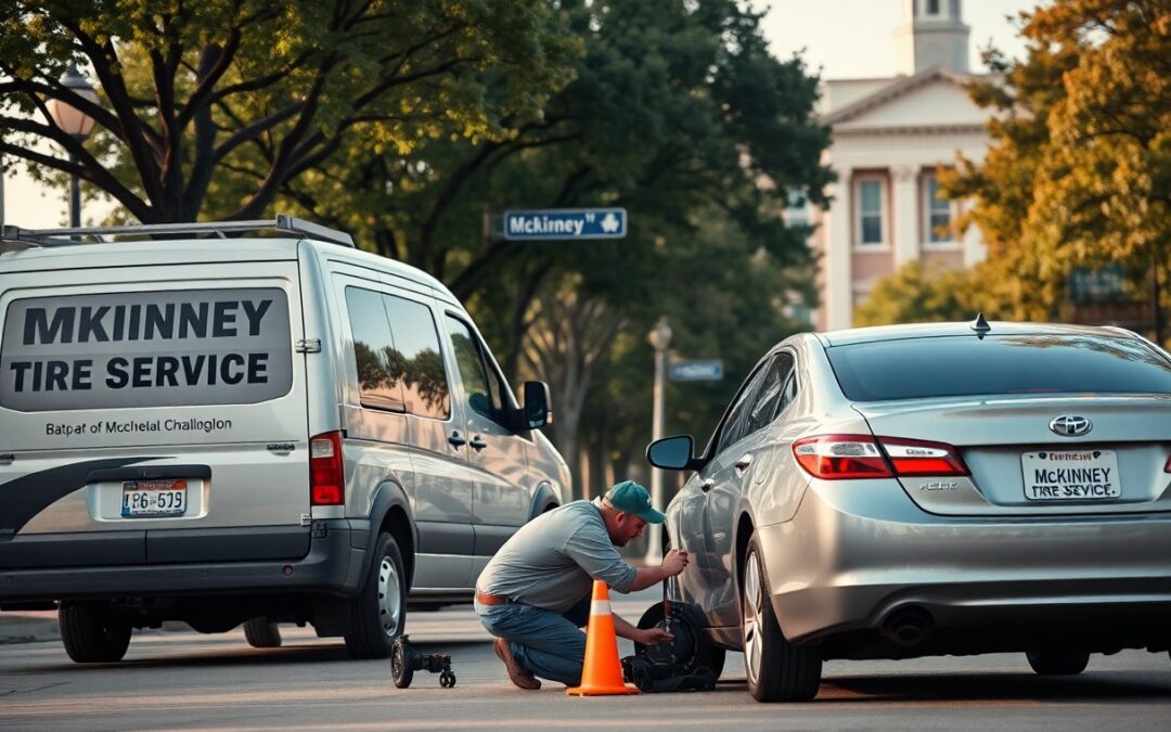 Are flat tire services available in McKinney TX