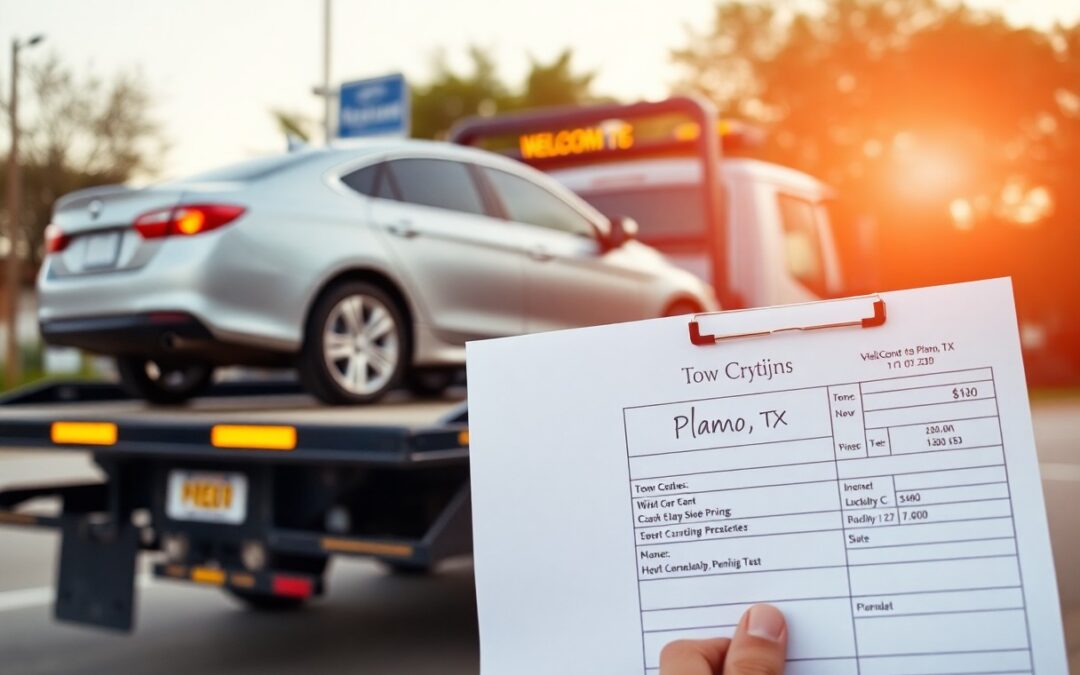 How much does towing cost in Plano TX