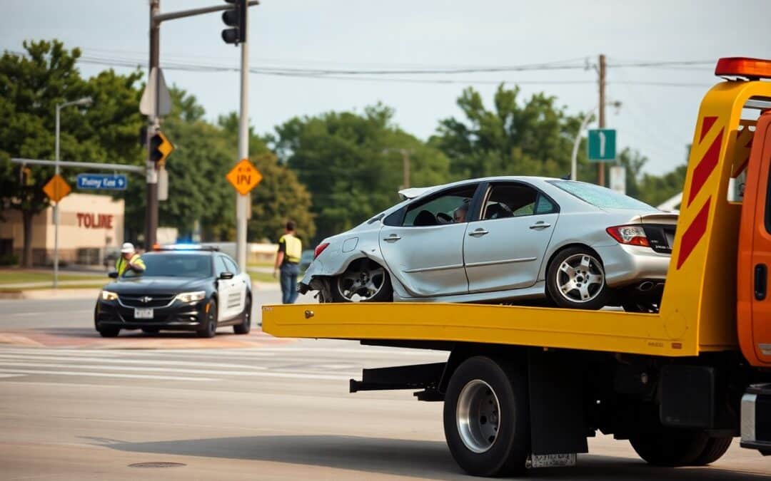 Can a tow truck help after an accident in Plano TX