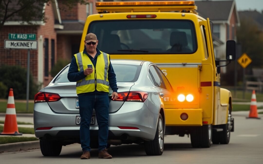 Can a tow truck unlock my car in McKinney TX