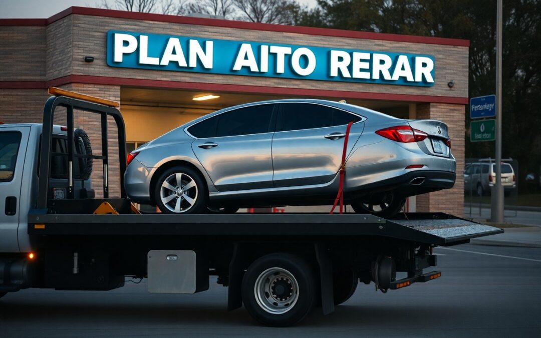 Can my car be towed to a repair shop in Plano TX