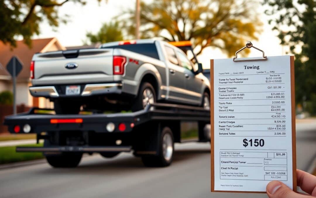How much does towing cost in Lucas TX