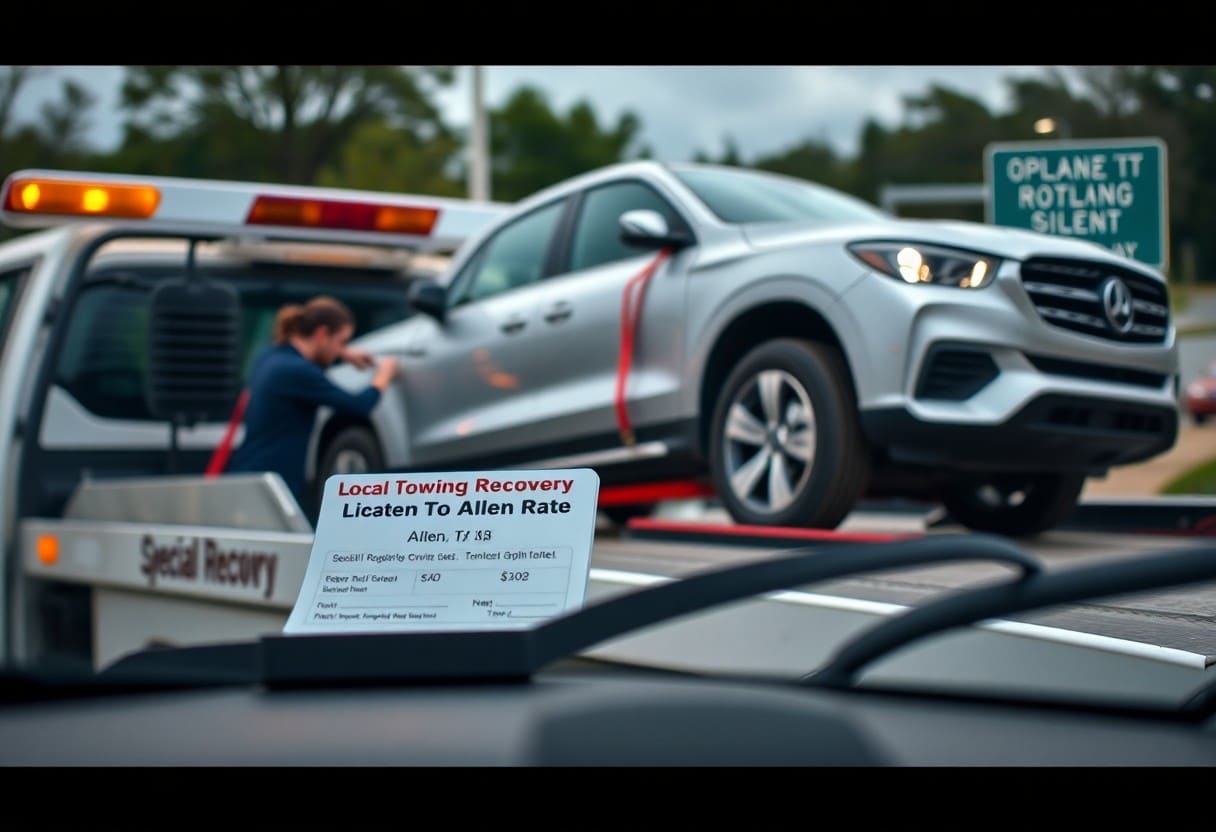 Allen Tx Local Towing Cost