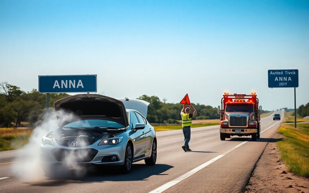 What should I do if my car overheats in Anna TX