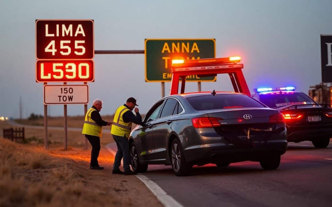 How much does emergency towing cost in Anna TX