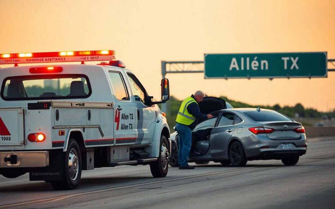 Who provides fast roadside assistance in Allen TX