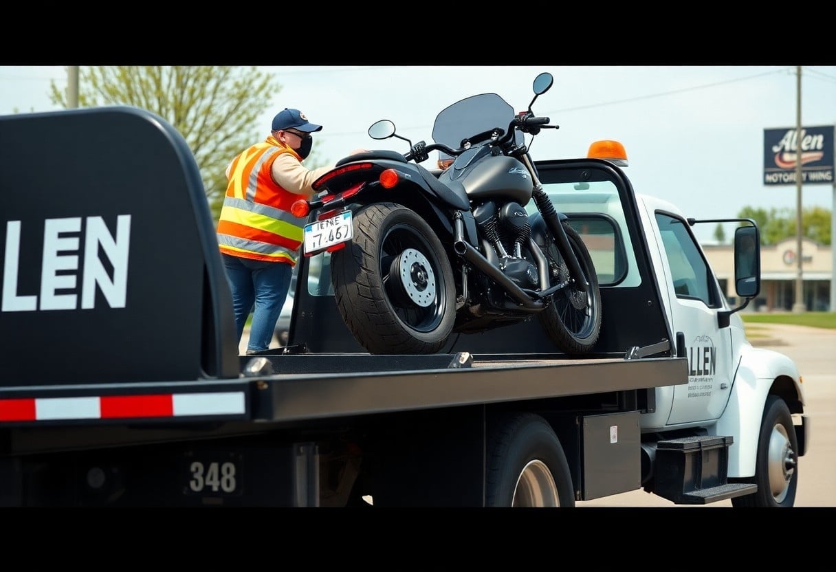 Motorcycle Towing Services In Allen Tx Pwb