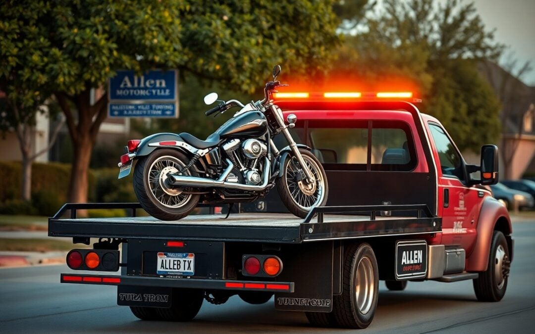 Are motorcycle towing services available in Allen TX