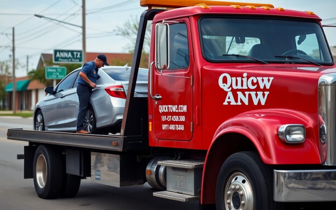 Who offers quick tow truck service in Anna TX
