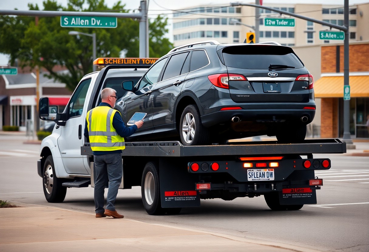 Schedule Tow Truck In Allen Tx