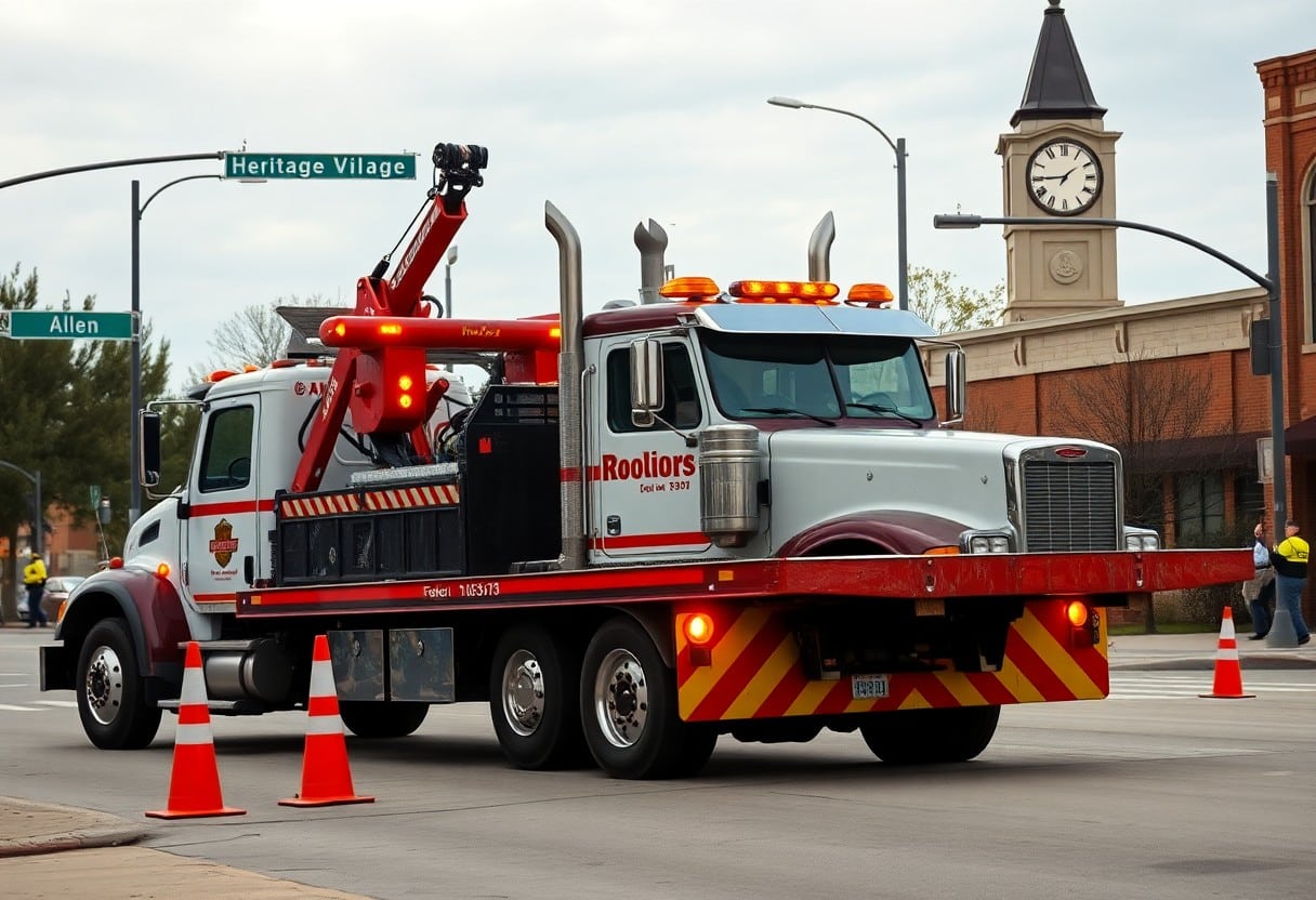 Towing Options Near Downtown Allen Tx Rep